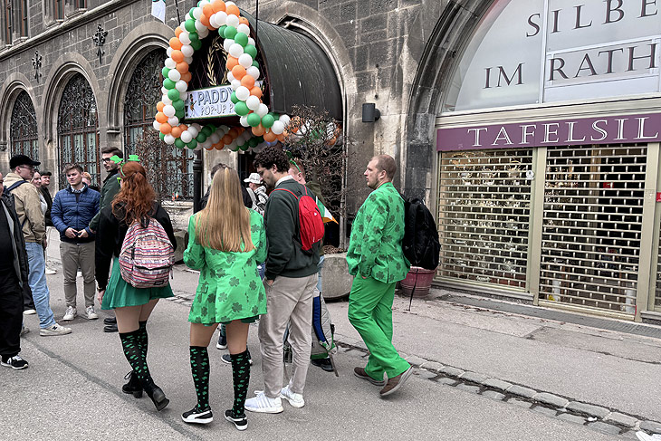 Paddy’s Pop-up-Pub für drei Tage in der Weinwirtschaft im Ratskeller (©Foto:Martin Schmitz)